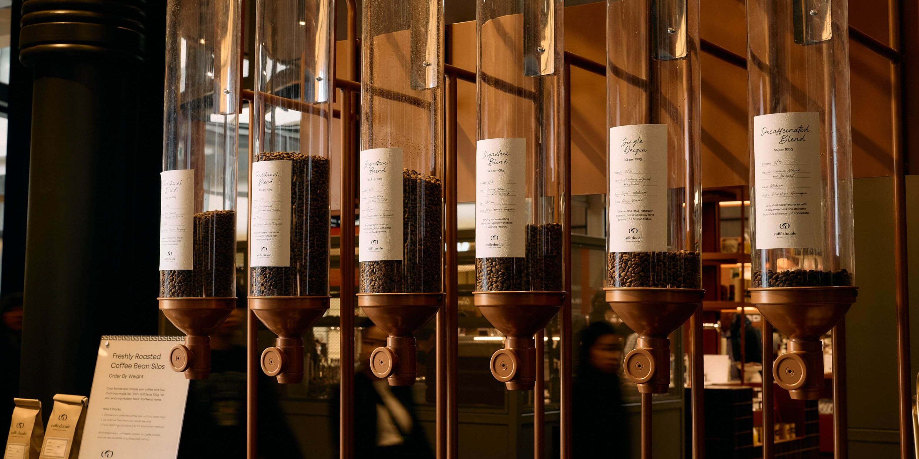 Buying Fresh Coffee by Weight at Chadstone